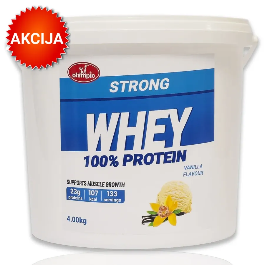 strong whey 4 kg vanila